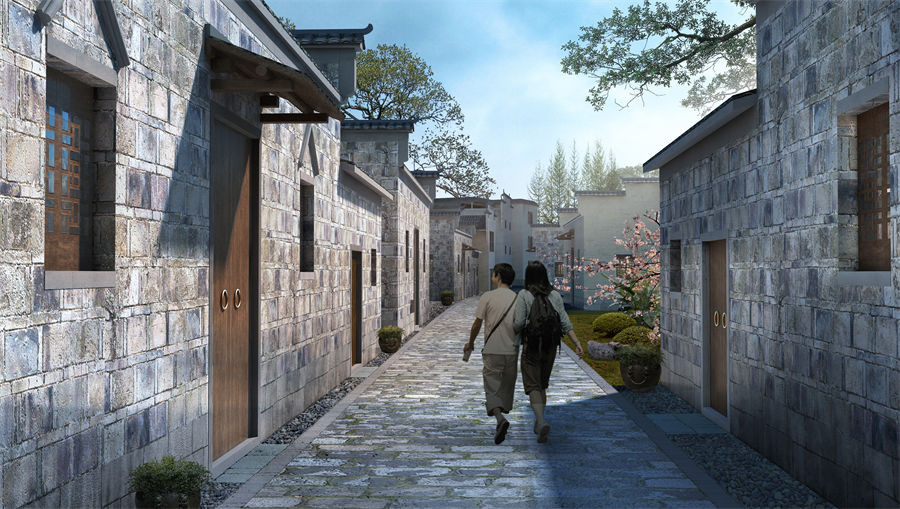 岩下老街中段修复建设项目（一期）景观及辅助设施设计