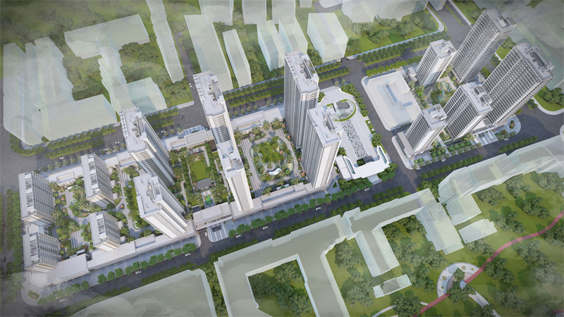 安吉3#人民路地块房产开发项目景观方案